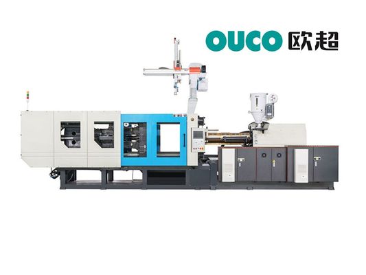 TUV Horizontal 200 Ton Injection Molding Machine With Robot Arm